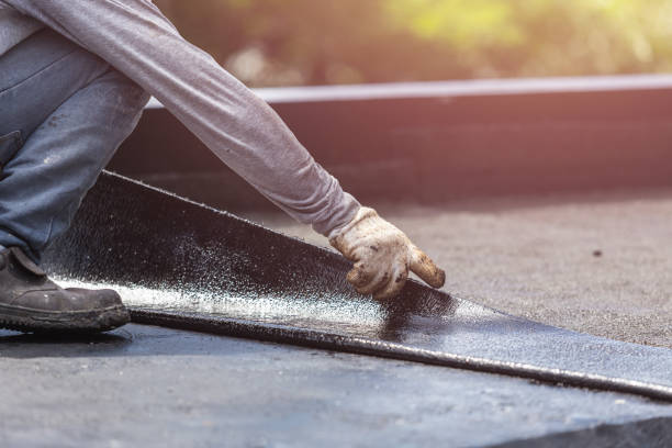 Professional Crawl Space Encapsulation technician working in Rossmoyne, OH
